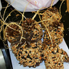 Photo of Wildlife Club members making bird feeders for the Great Backyard Bird Count