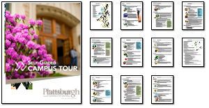 Click on this image to view and download the self-guided campus tour. If you are unable to view this document, please contact admissions at (518) 564-2040 or toll-free at (888) 673-0012 for further assistance.