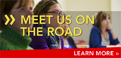 Meet us on the road! Click on this image to view our travel schedule.