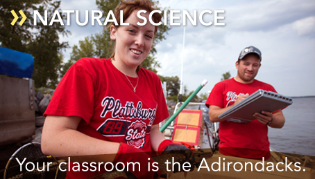 Your classroom is the Adirondacks