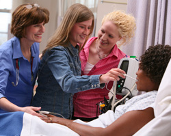 Photo of nursing class at SUNY Plattsburgh