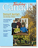 Cover illustration for Teaching Canada