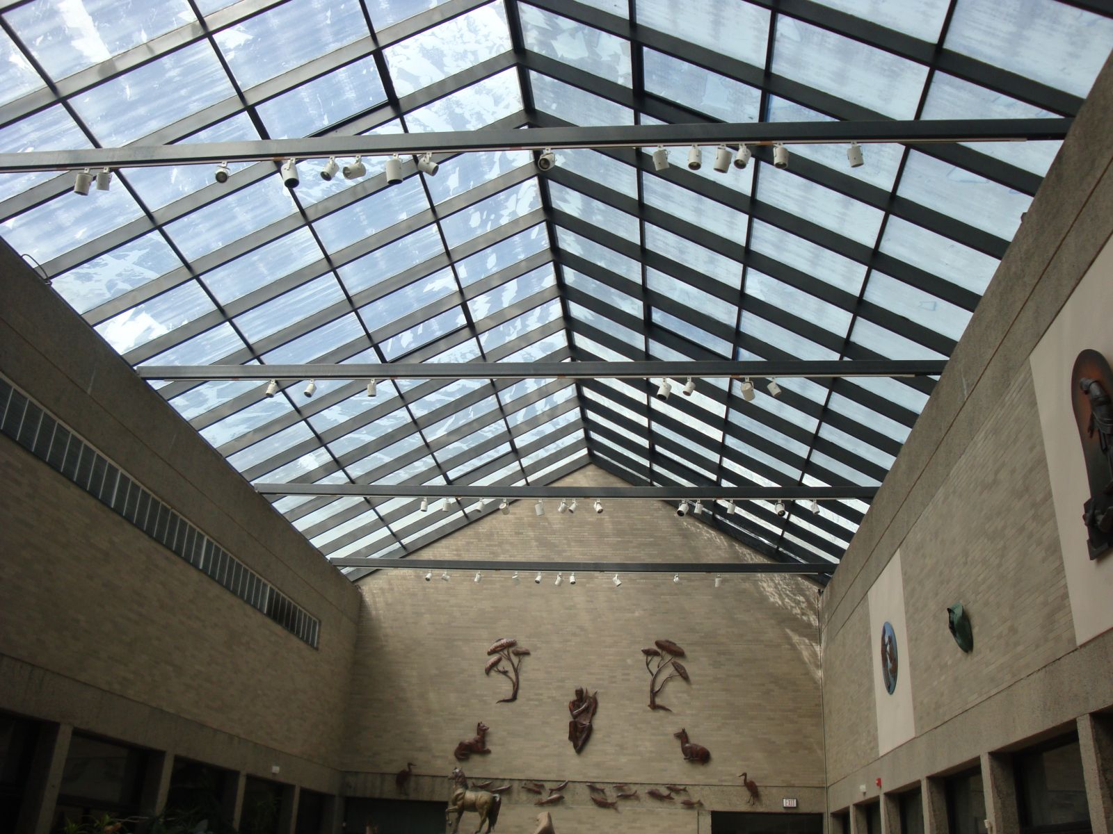 Winkel Court Skylight Replacement Interior View