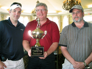 Photo of winner of 2011 Capital Disctrict Golf Tournament