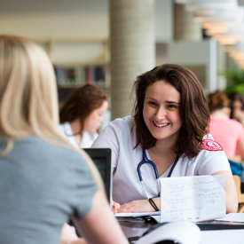 Photo of SUNY Plattsburgh nursing student