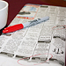 Photo of newspaper classifieds