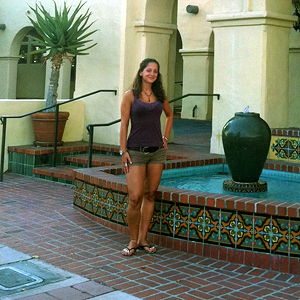 Photo of Sarah Pope on the ground of The Oaks at Ojai, a  in California.