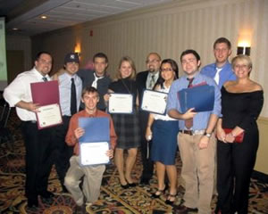 Photo of SUNY Plattsburgh communication students