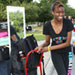 Photo of students returning to campus