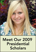 Click on this image to read more about our Presidential Scholars