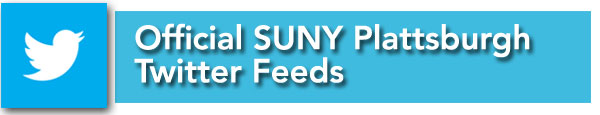Official SUNY Plattsburgh Twitter Feeds