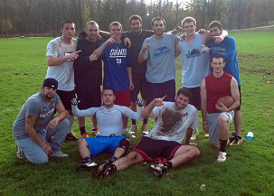 Photo of championship flag football team