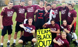 Photo of championship flag football team