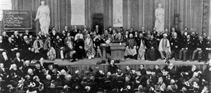Photo of the Parliament of World Religions of 1893
