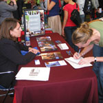 Photo of student at open house