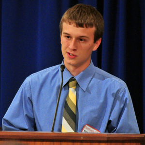 Photo of SUNY Plattsburgh student Matt Hamilton