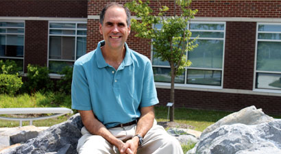 Photo of Dr. Stephen Danna at the Queensbury campus Photo of Dr. Stephen Danna at the Queensbury campus