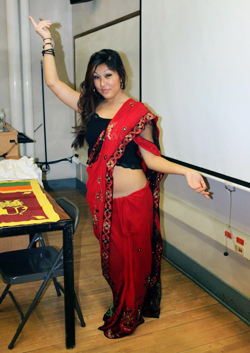 Photo of Pema Lhakyi backstage