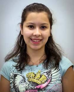 Photo of SUNY Plattsburgh student Vanian Rollon, a native of Bolivia