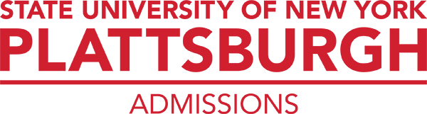 Admissions logo in red