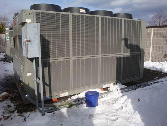 Hawkins Chiller Project, Exterior Unit View 1