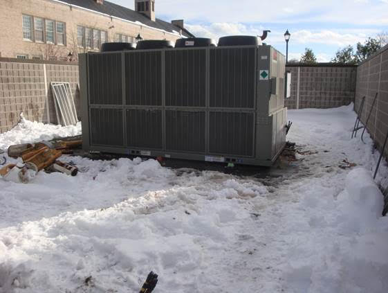 Hawkins Chiller Project, Exterior Unit View 2