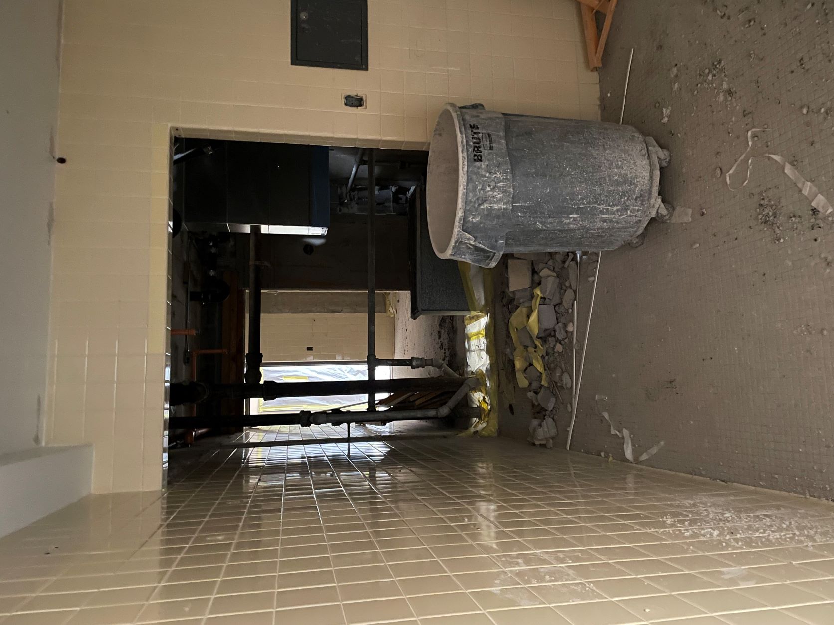 hood hall bathroom renovation interior