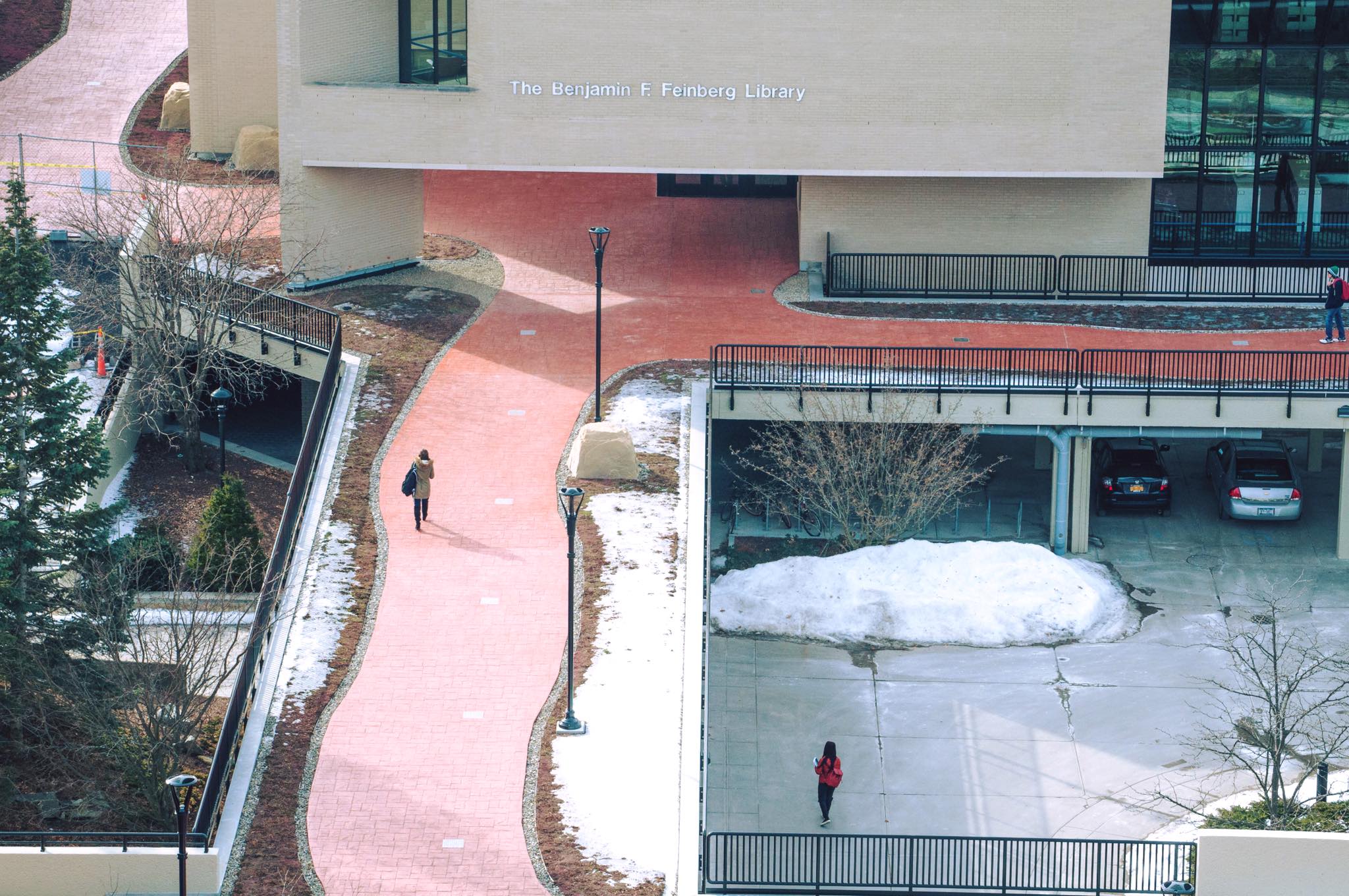 Aerial of Podium