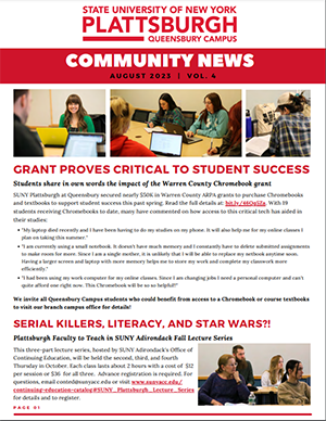 Click to read the latest issue of the branch campus Community News