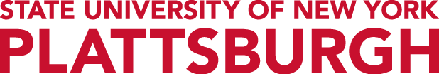 SUNY Plattsburgh logo in red