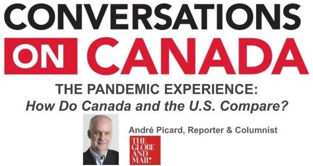 conversations on Canada graphic with image of Andre Picard