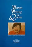 Cover illustration for Women Writing in Quebec