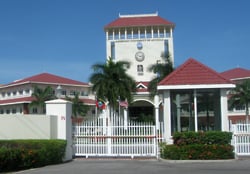 View of American University of Antigua's campus