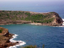 Photo of a Caribbean lagoon