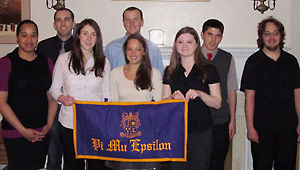 Photo of 2011 Pi Mu Epsilon inductees