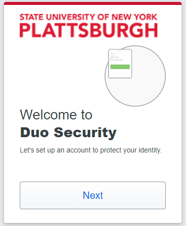 Step 2 - Duo Security Initial Screenshot