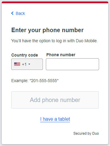 Step 4 - Enter Your Phone Number Screenshot