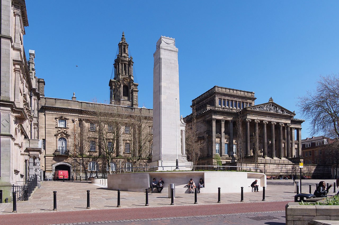 View of Preston Flag Market