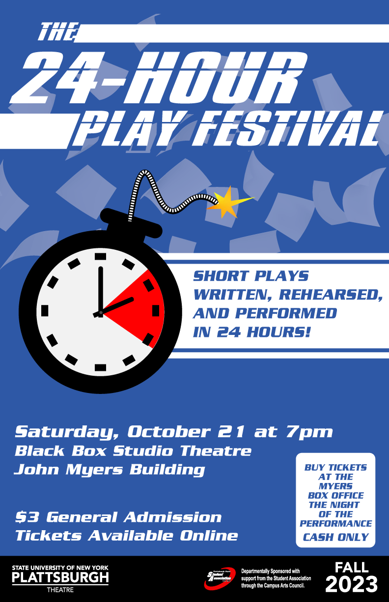 24-Hour Play Festival Poster