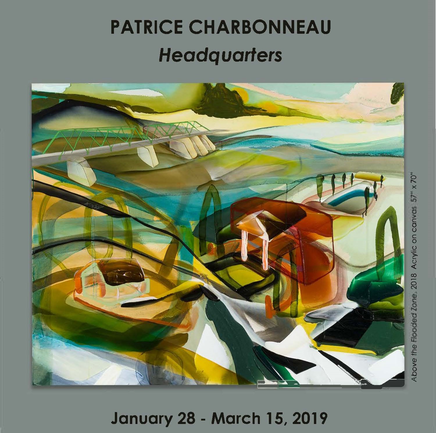 Patrice Charbonneau Headquarters poster