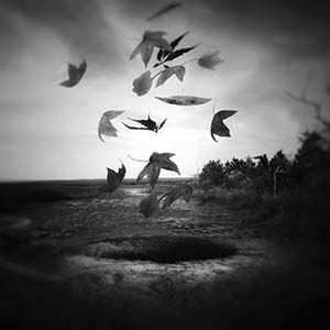 Black Hole; limited edition archival pigment print. Explores concepts of storytelling using landscape as primary element of photographic contructions.