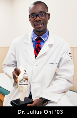 Photo of Dr. Julius Oni '03