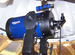 Photo of the telescope at Twin Valleys