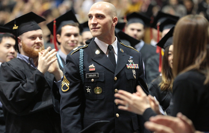 student in uniform