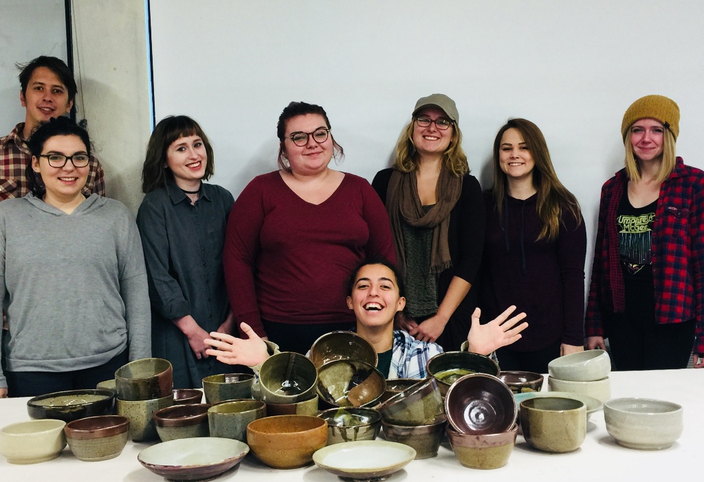 2017 empty bowls students