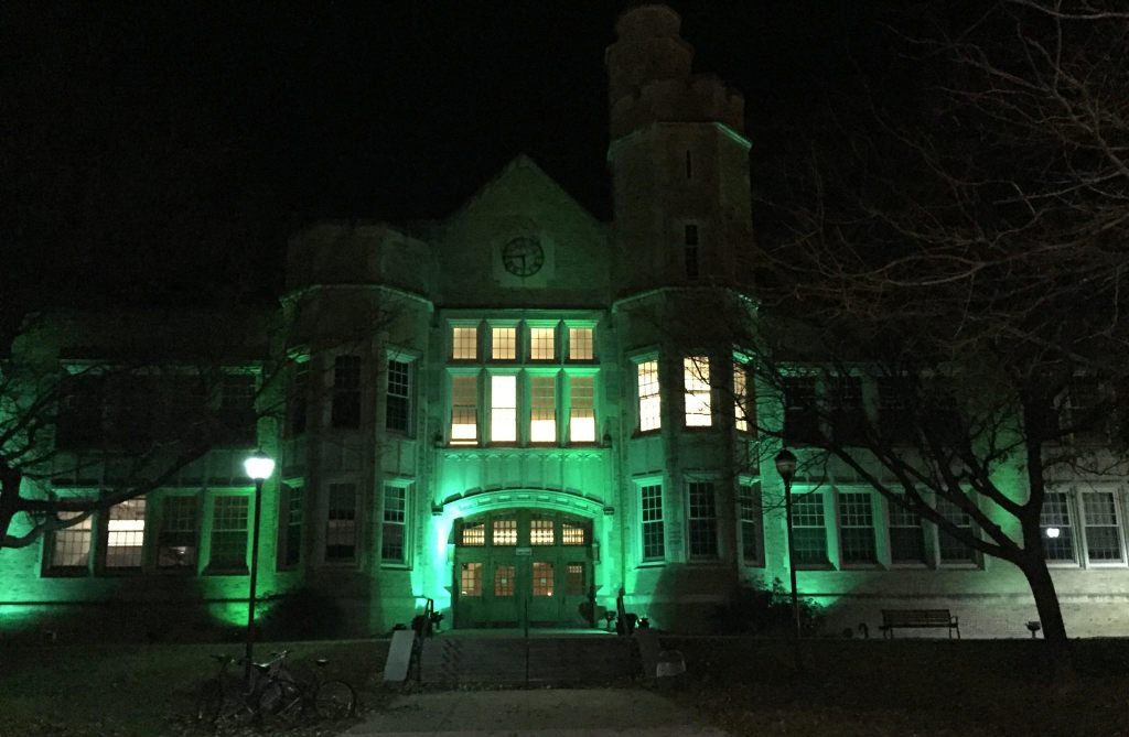 green hawkins hall