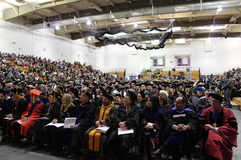faculty crowd shot