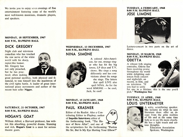 nina simone brochure