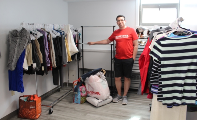Levi Martinez clothes closet