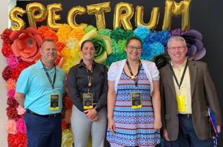 Staff Attends Conference Devoted to Violence Prevention in LGBTQ+ Community